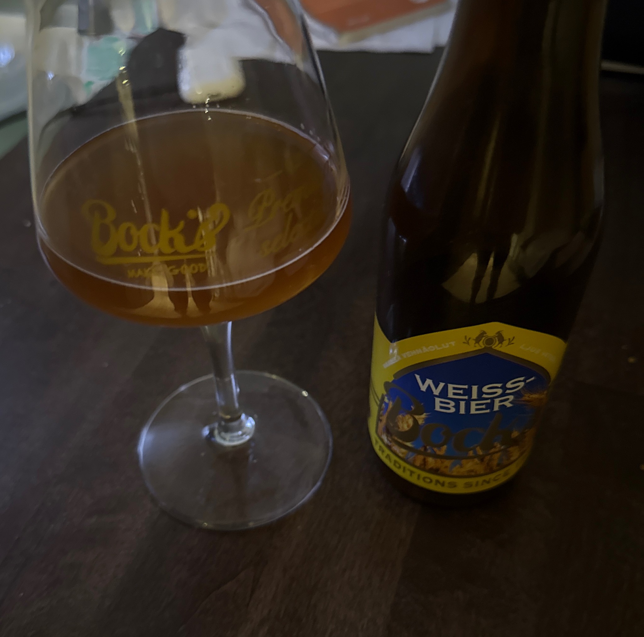 Bock's Weissbier / Vehnäolut, Bock's Corner Brewery