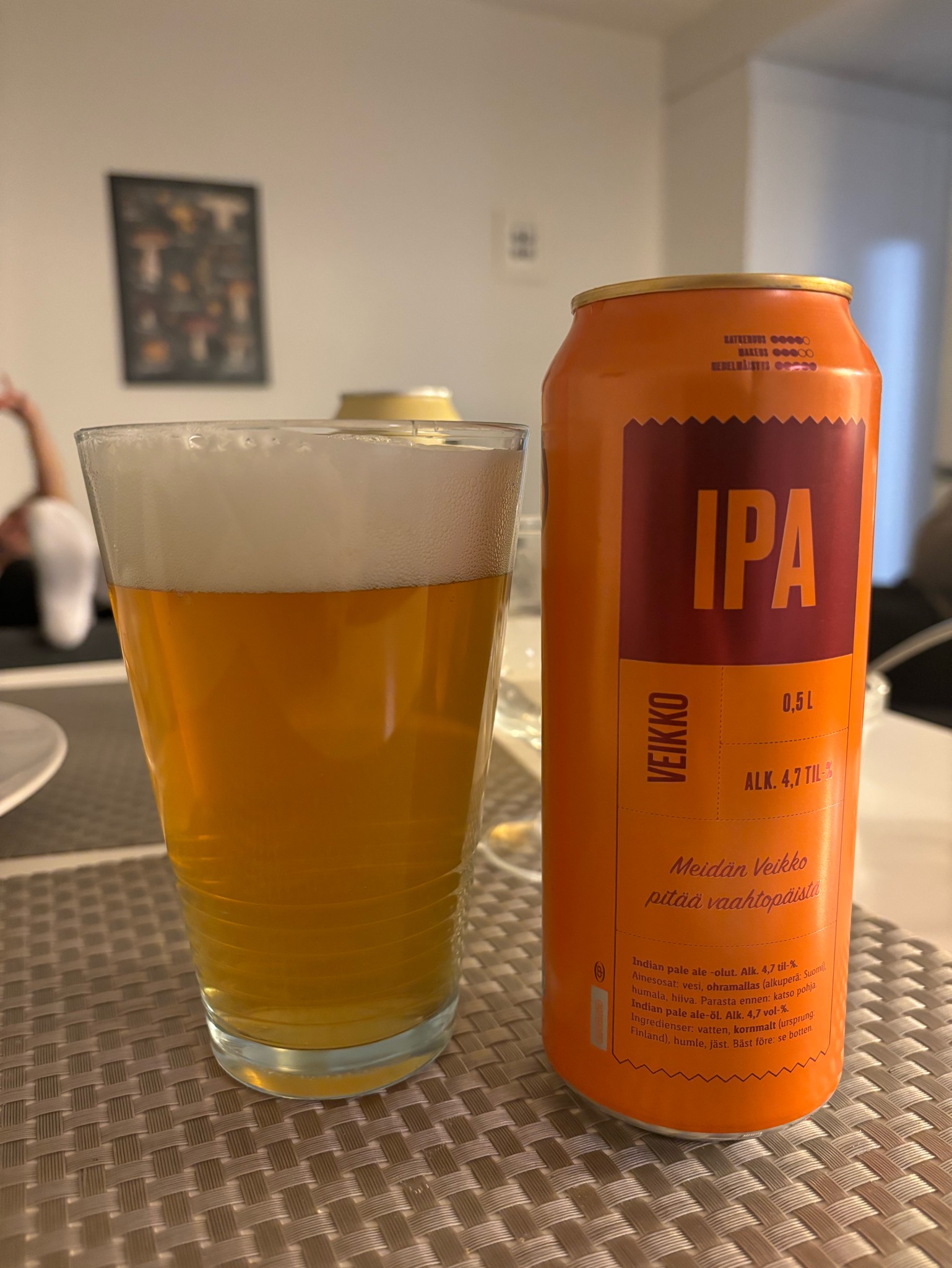 Meidän Veikko Pitää Vaahtopäistä / Veikko IPA, Laitilan Wirvoitusjuomatehdas