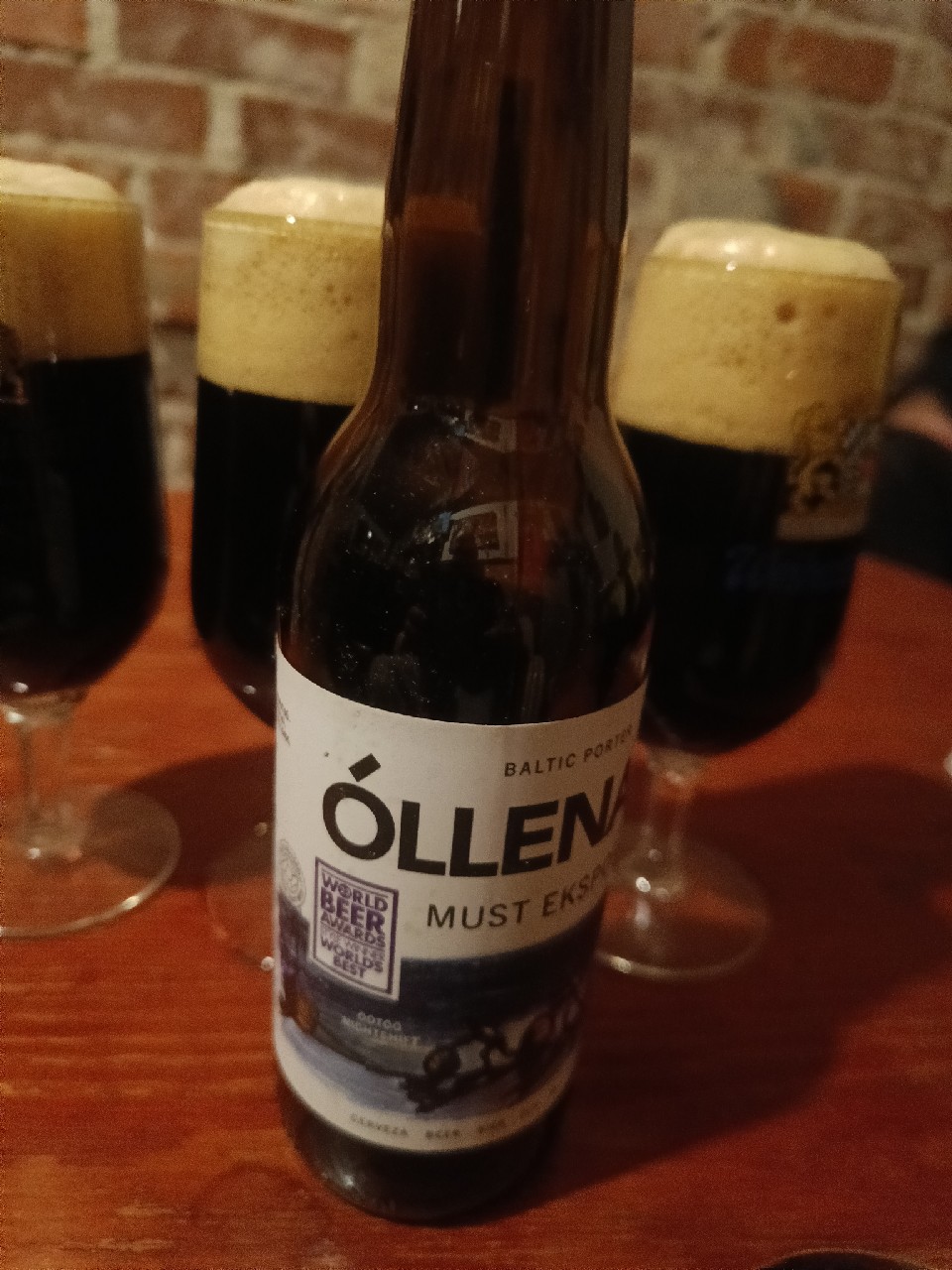 Must Eksport, Õllenaut