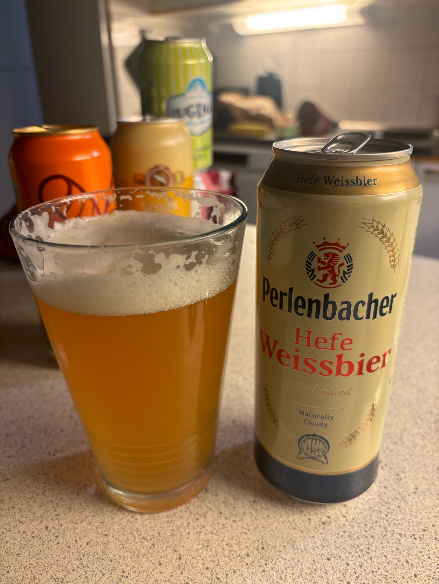 Perlenbacher Hefeweissbier / Wheat Beer, Lidl Deutschland