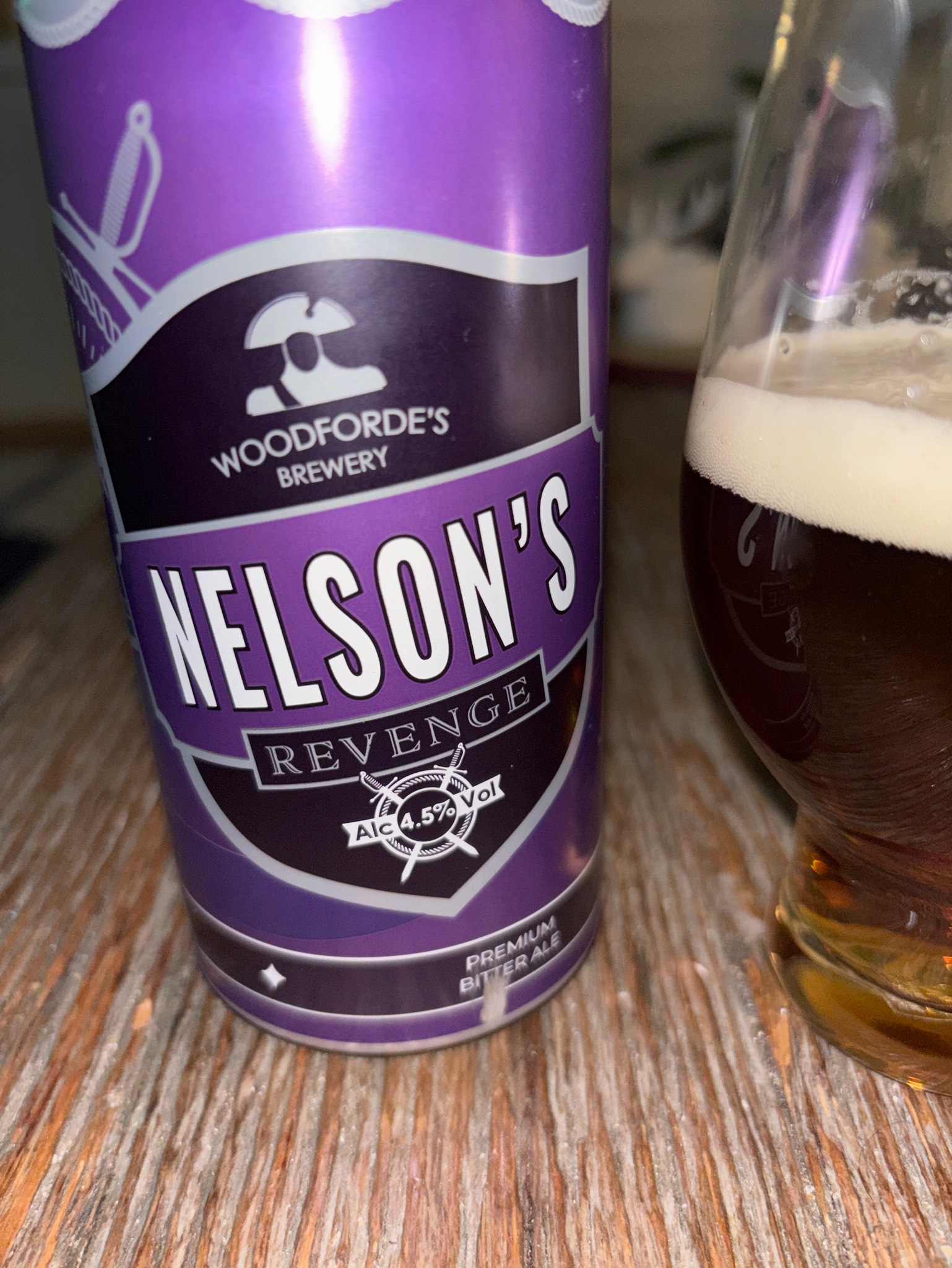 Nelson's Revenge, Woodforde's Brewery