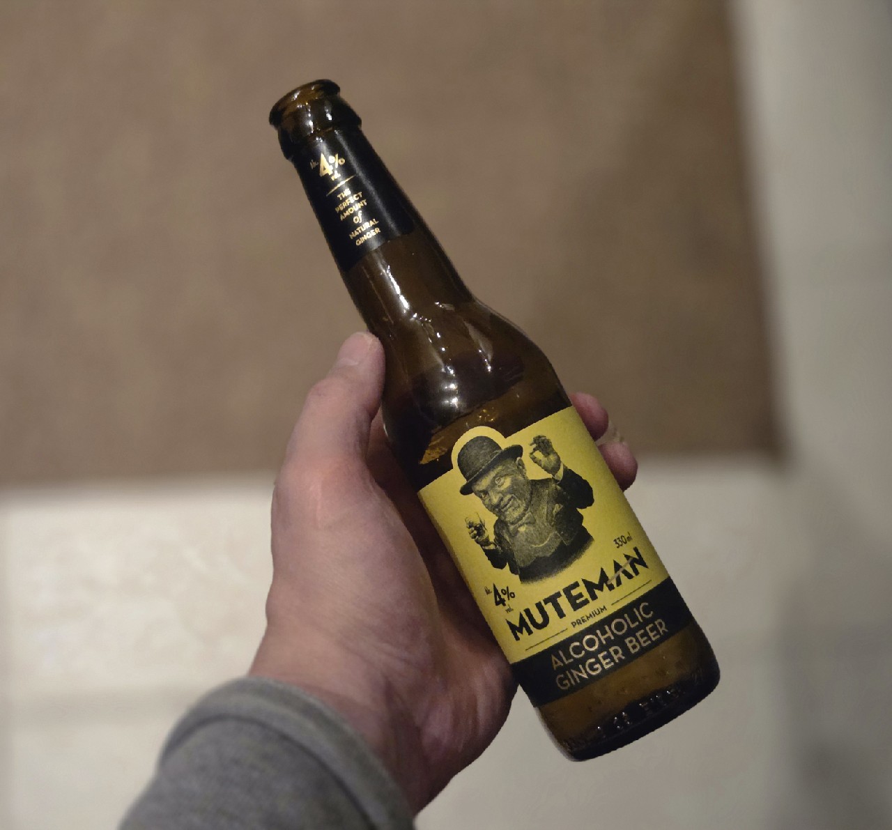 Muteman Alcoholic Ginger Beer, Finland