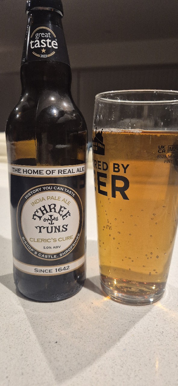 Cleric's Cure, Three Tuns Brewery