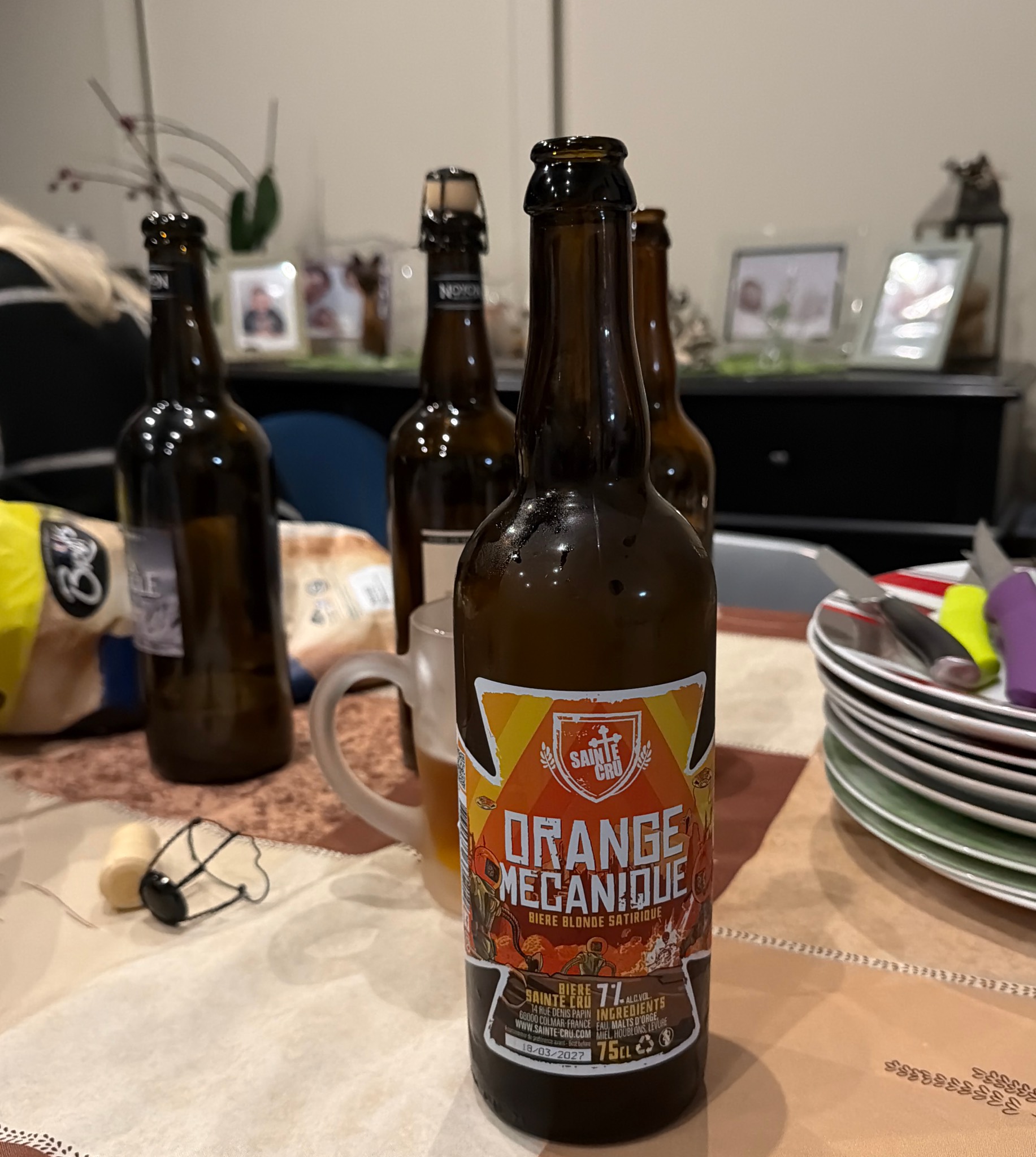 Orange Mécanique, Brasserie Sainte Cru