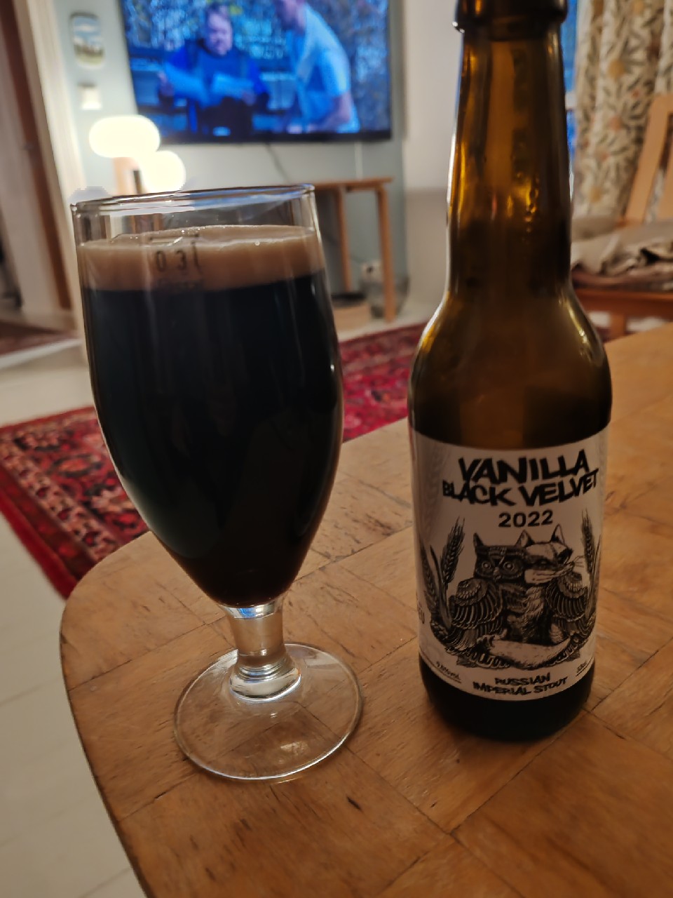 Vanilla Black Velvet (2022), La Quince Brewing Co.