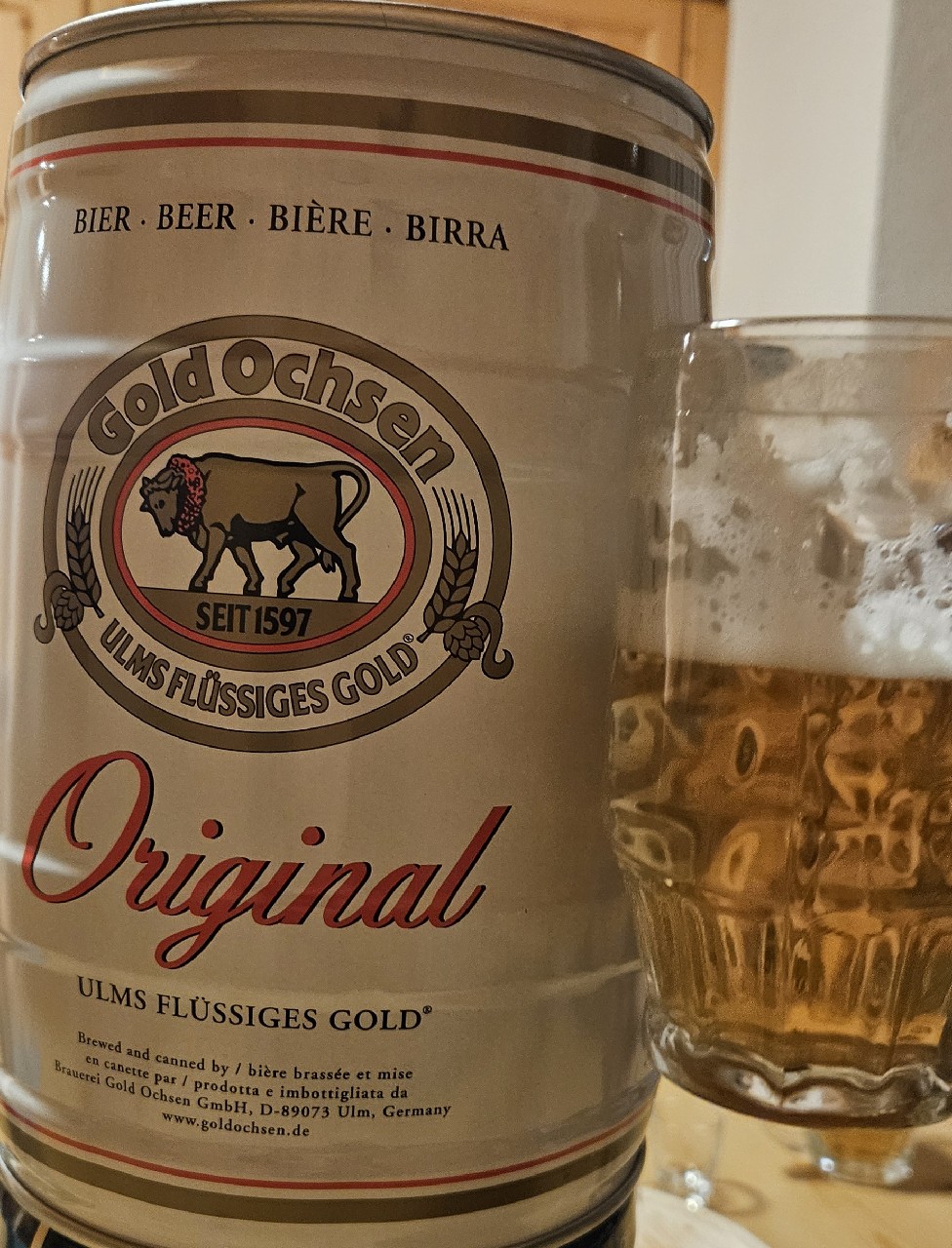 Gold Ochsen Original, Brauerei Gold Ochsen