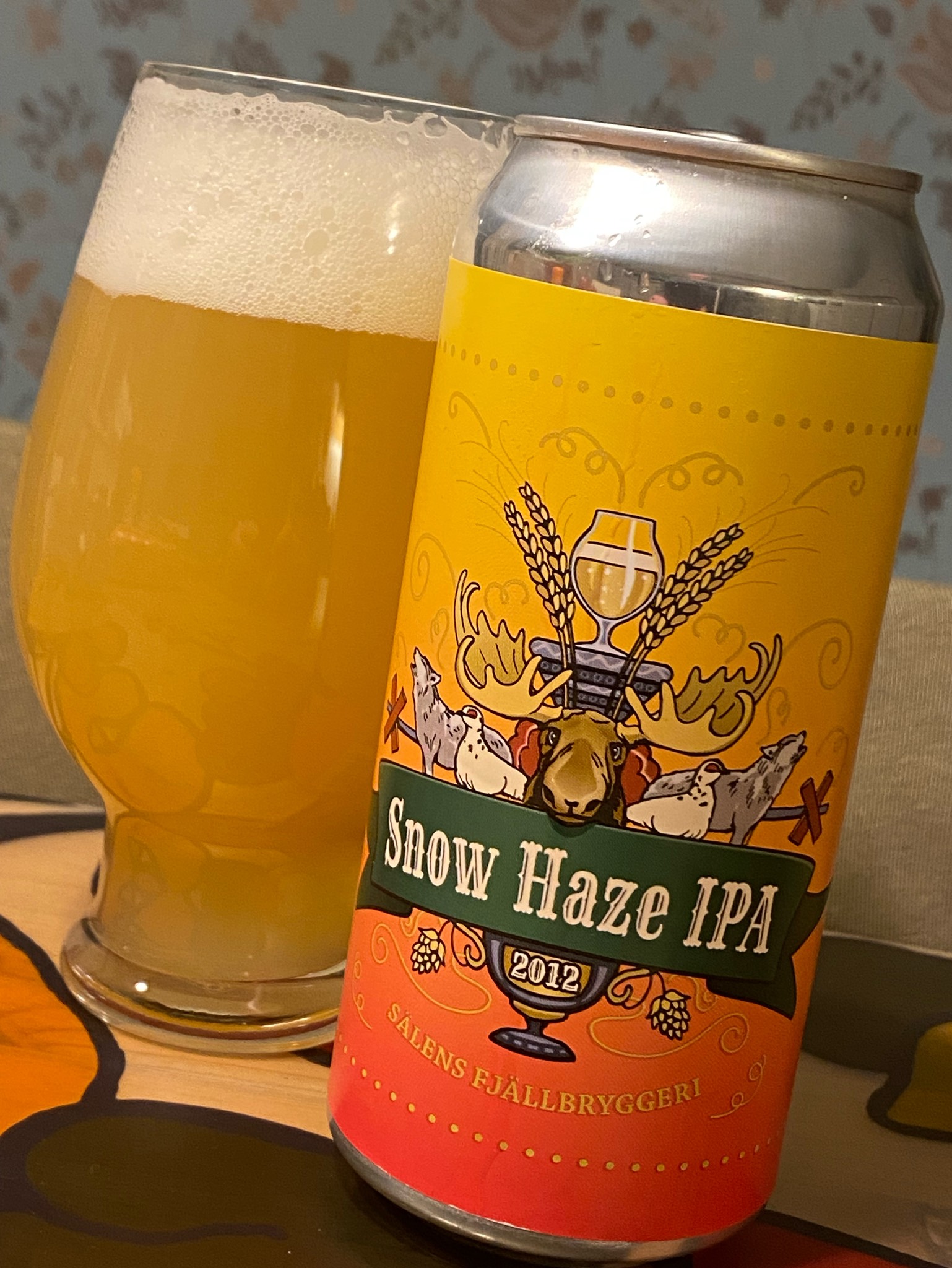 Snow haze IPA, Sälens Fjällbryggeri