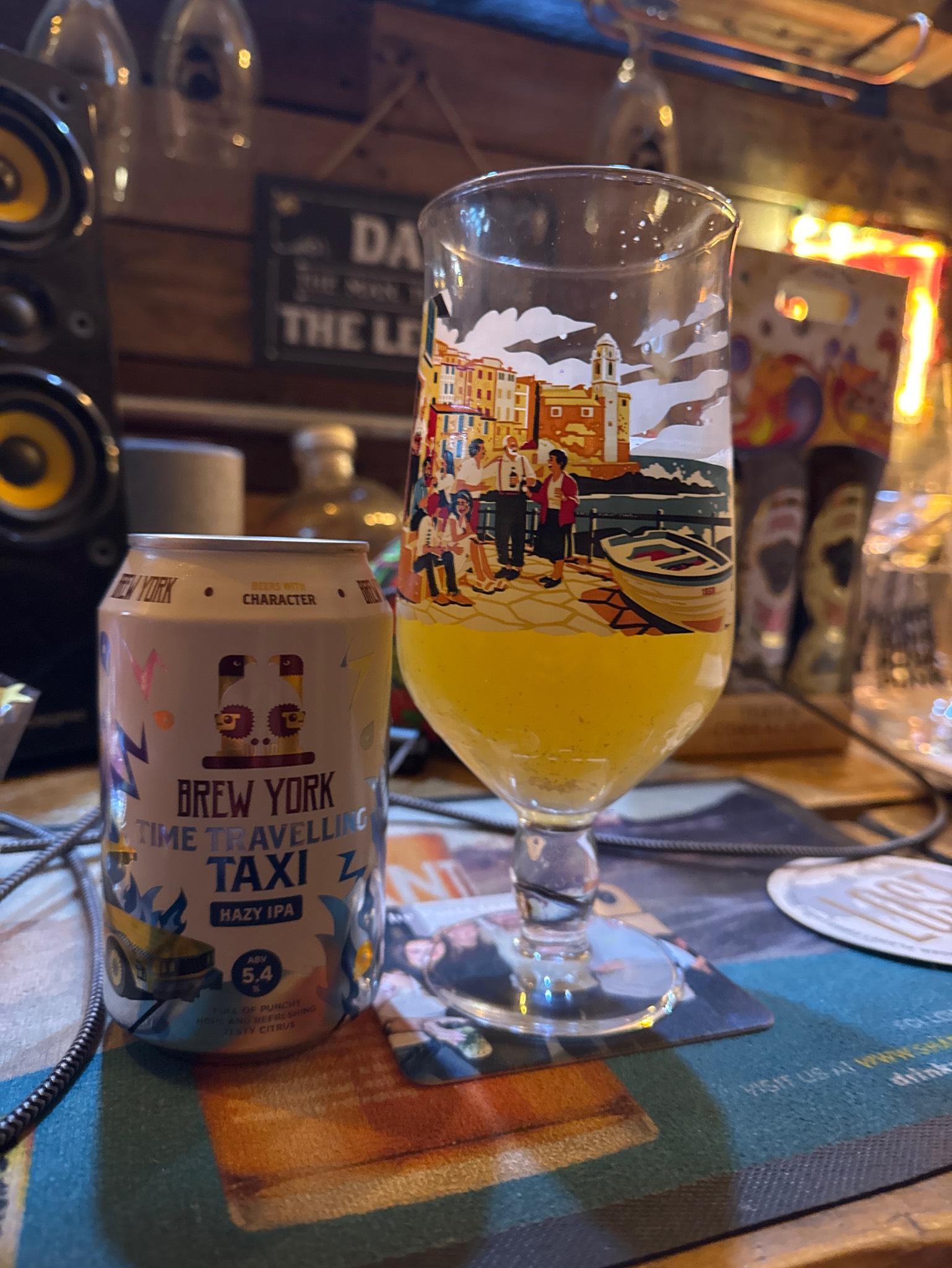 Time Travelling Taxi, Brew York