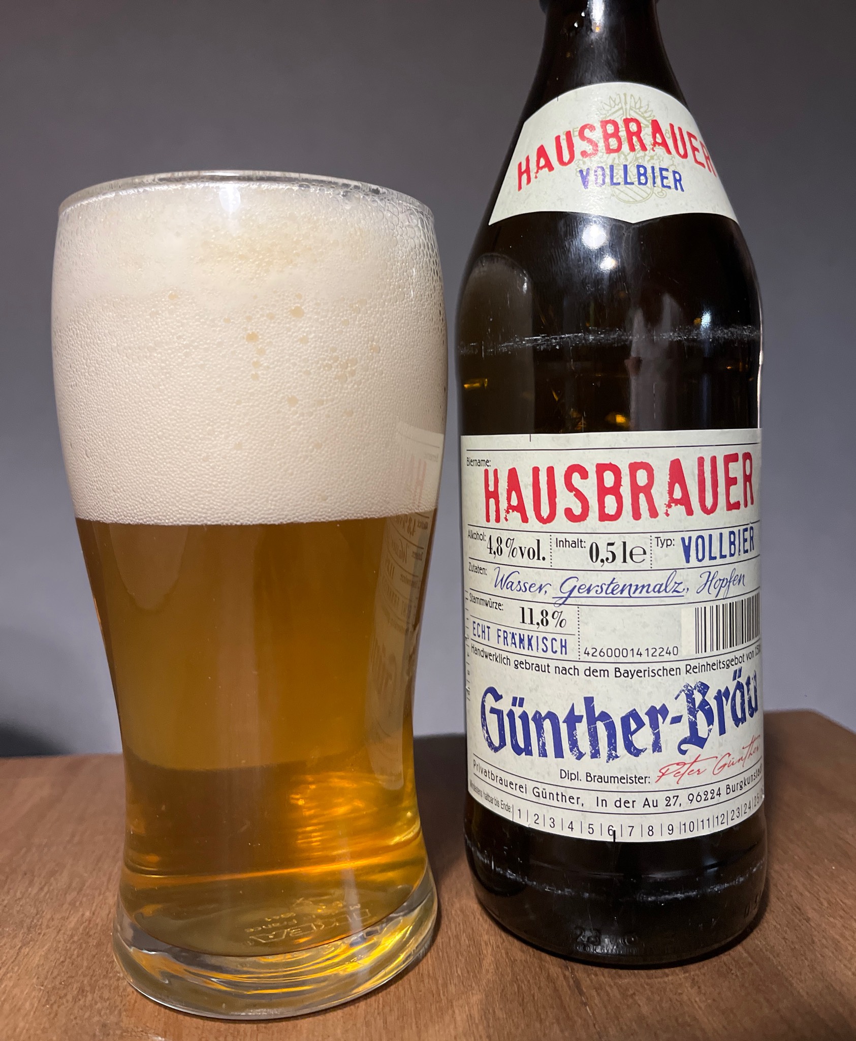 Hausbrauer Vollbier, Germany