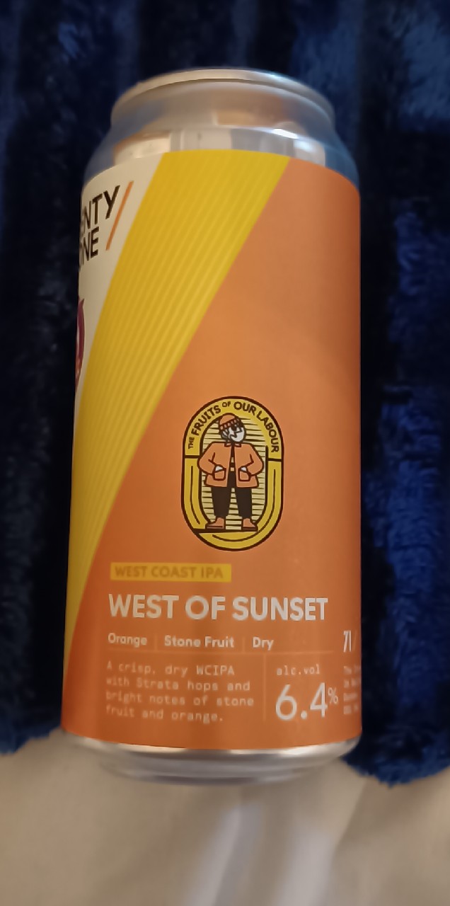 west of sunset, 71 Brewing