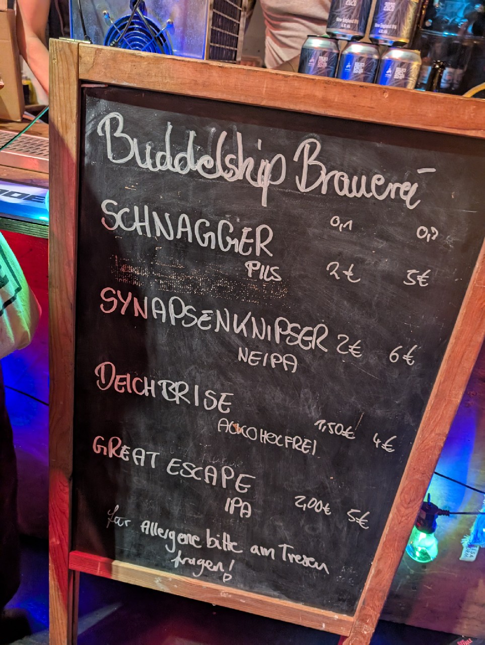 Schnagger, Buddelship Brauerei