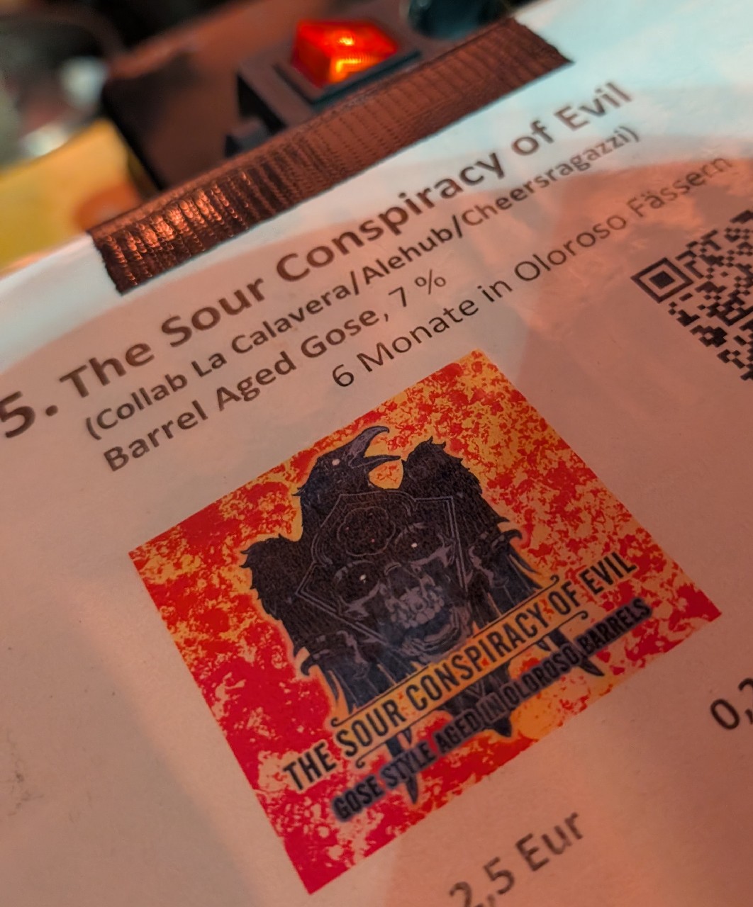 The Sour Conspiracy Of Evil, La Calavera