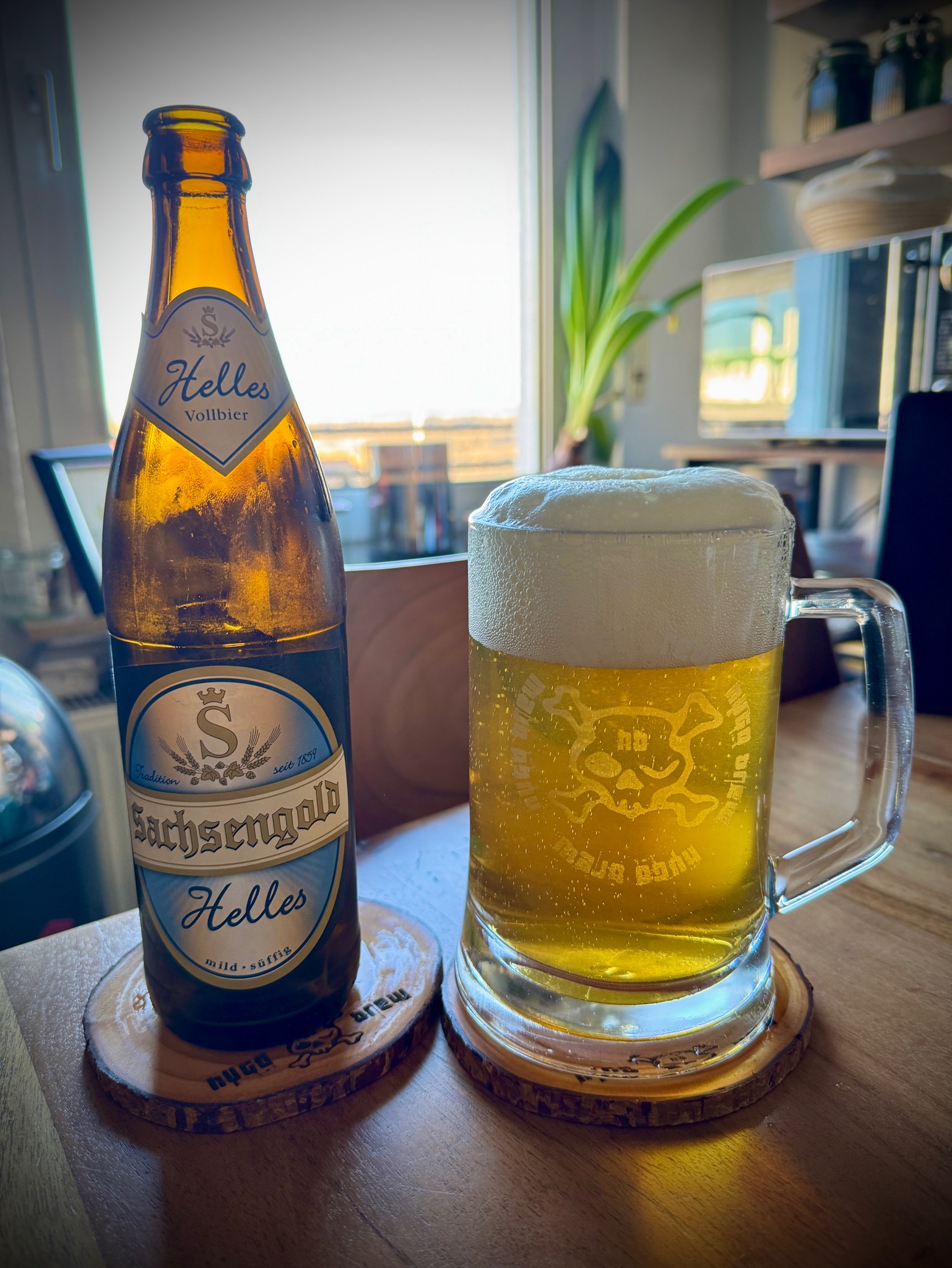 Sachsengold Helles, Mauritius Privatbrauerei