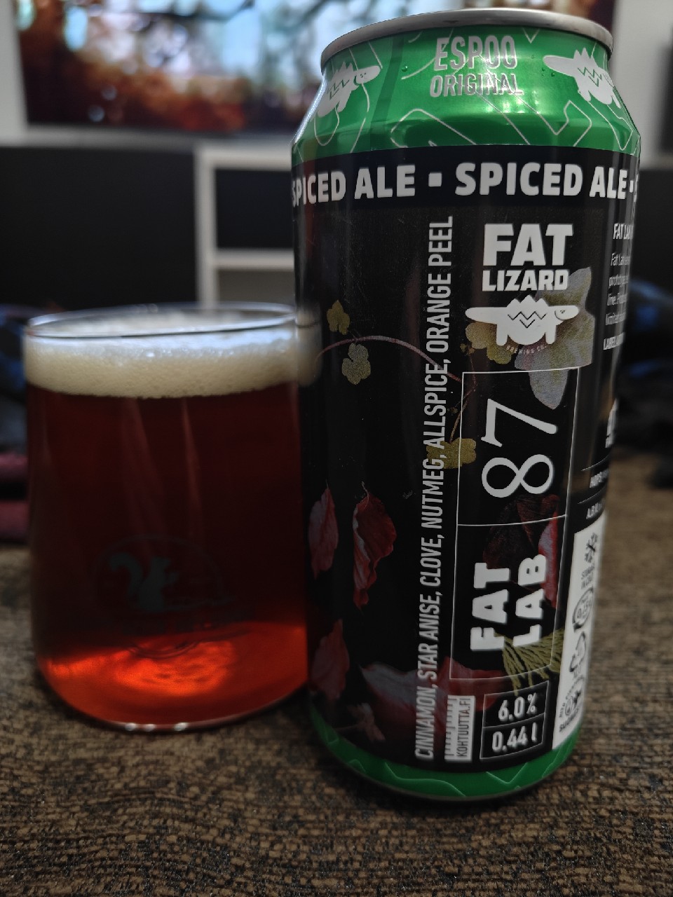 Fat Lab 87: Spiced Ale, Fat Lizard Brewing Co.