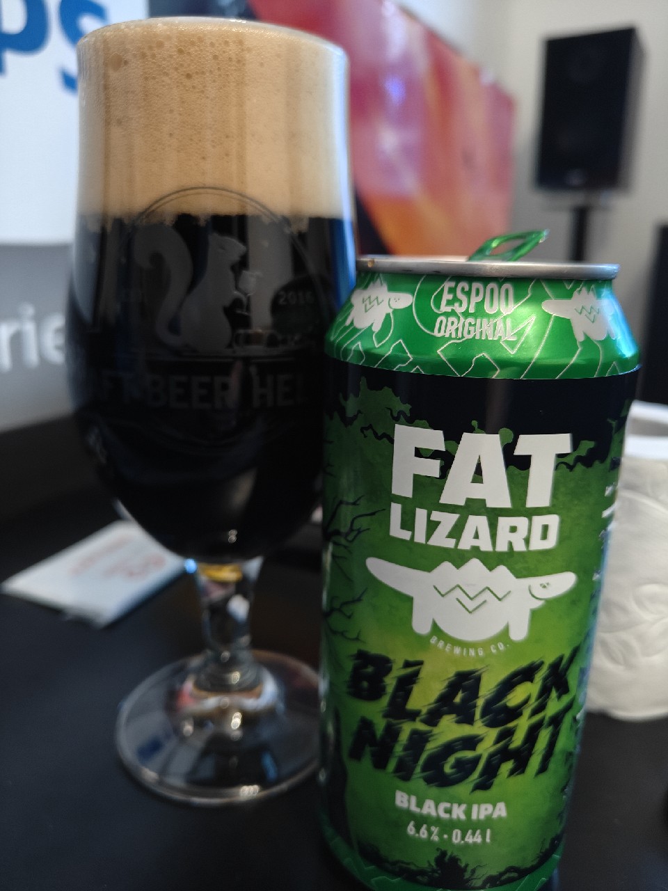 Black Night, Fat Lizard Brewing Co.