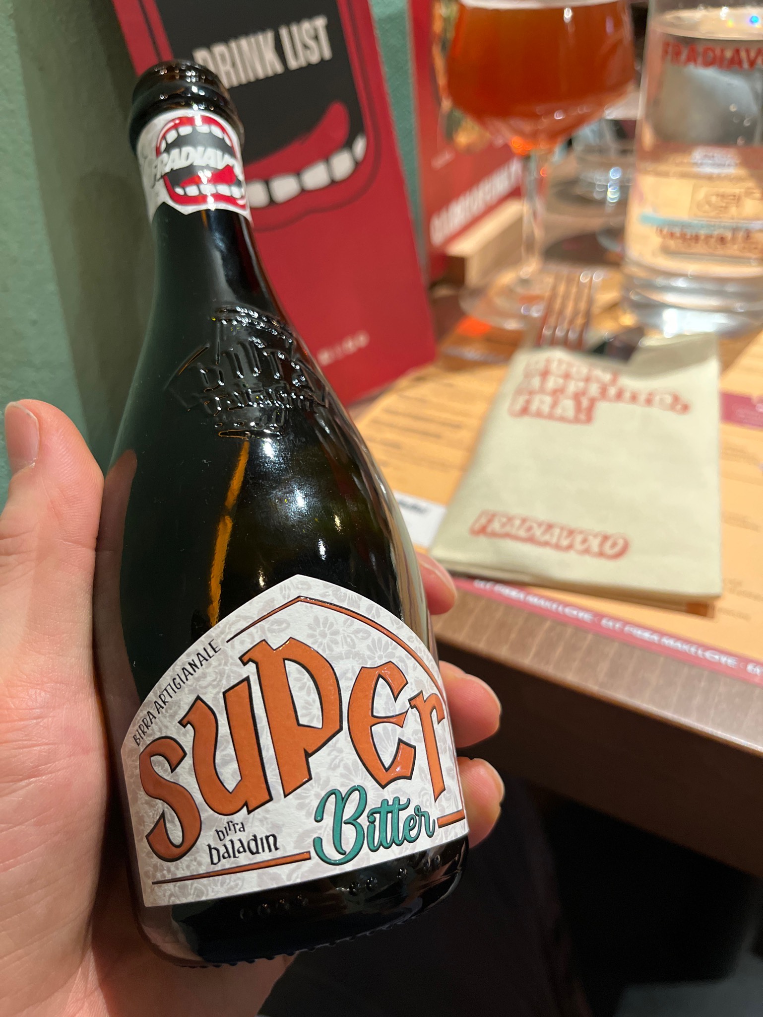 Super Bitter, Italy