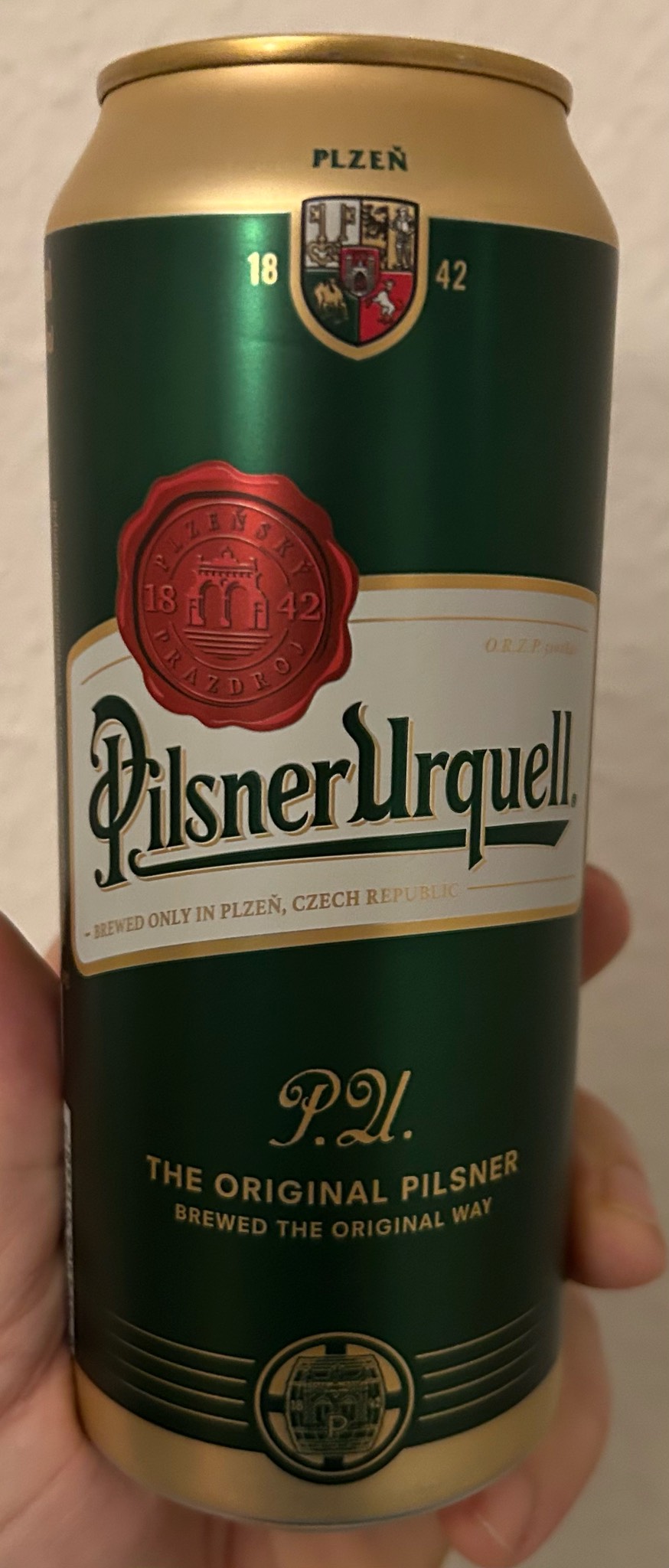 Pilsner Urquell, Plzeňský Prazdroj (Asahi Breweries)