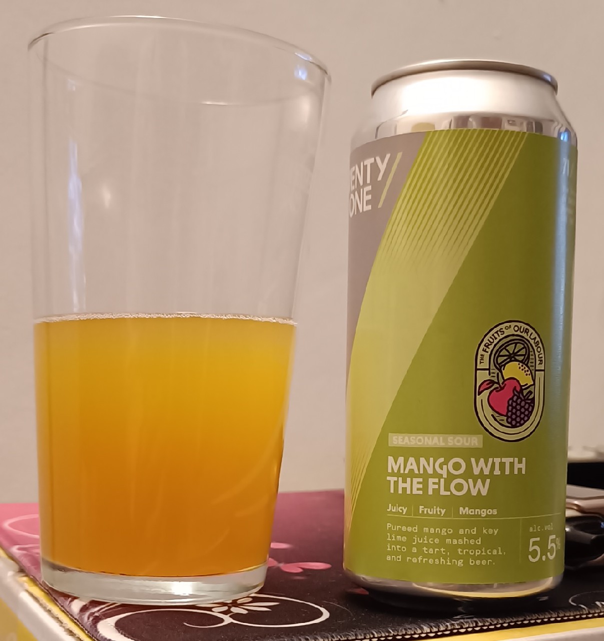 mango with the flow, 71 Brewing