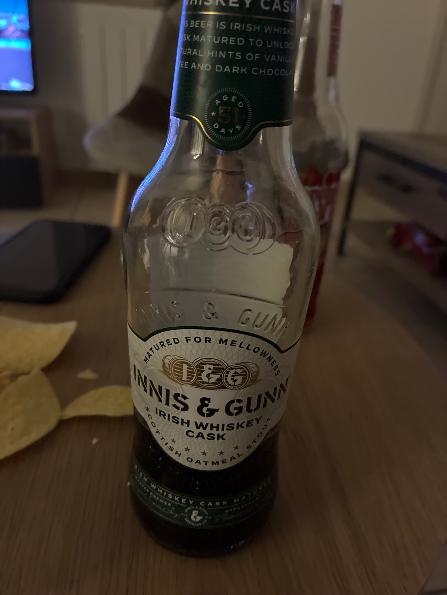 Irish Whiskey Cask, Scotland