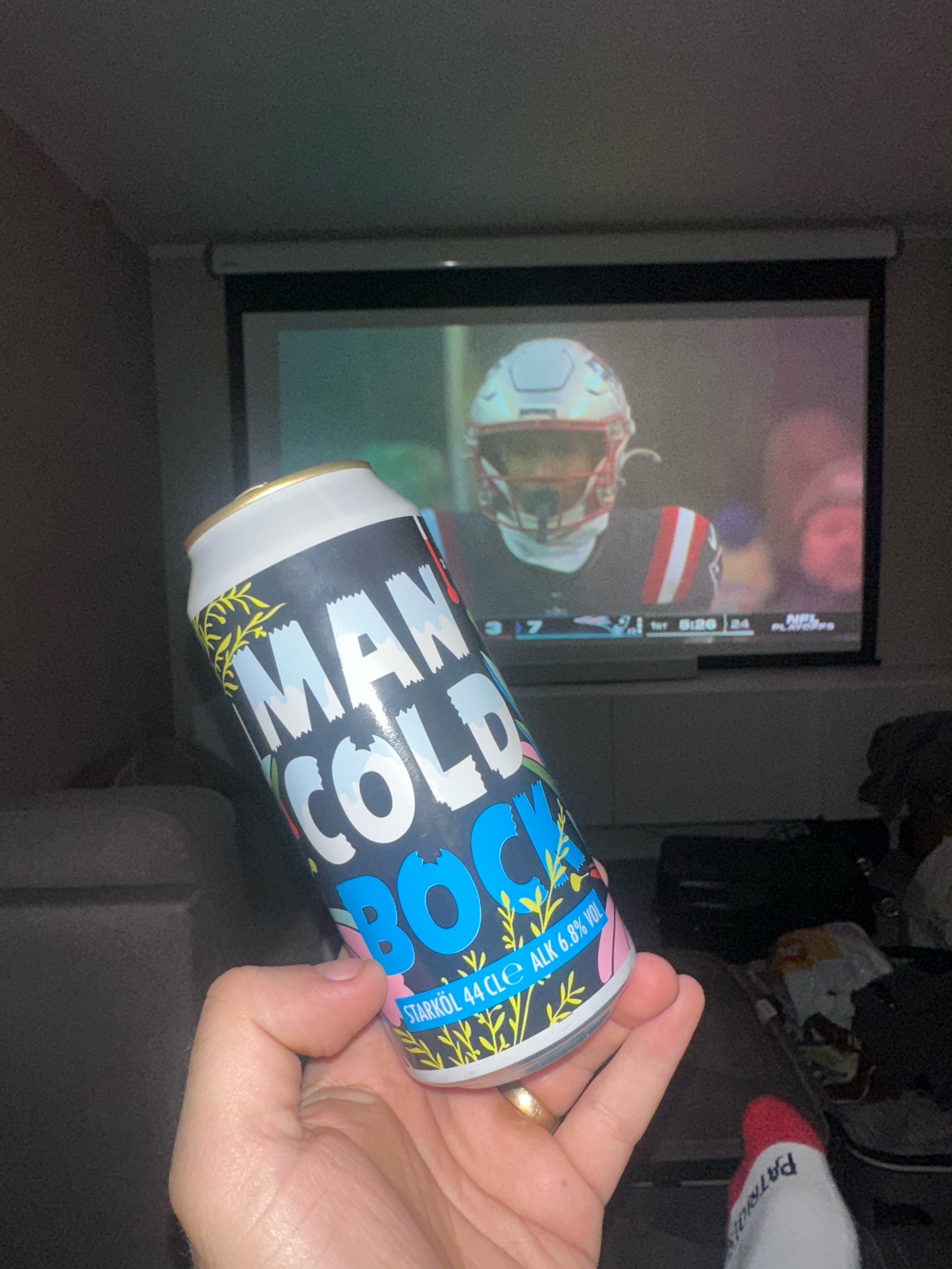 Man Cold Bock, Sweden