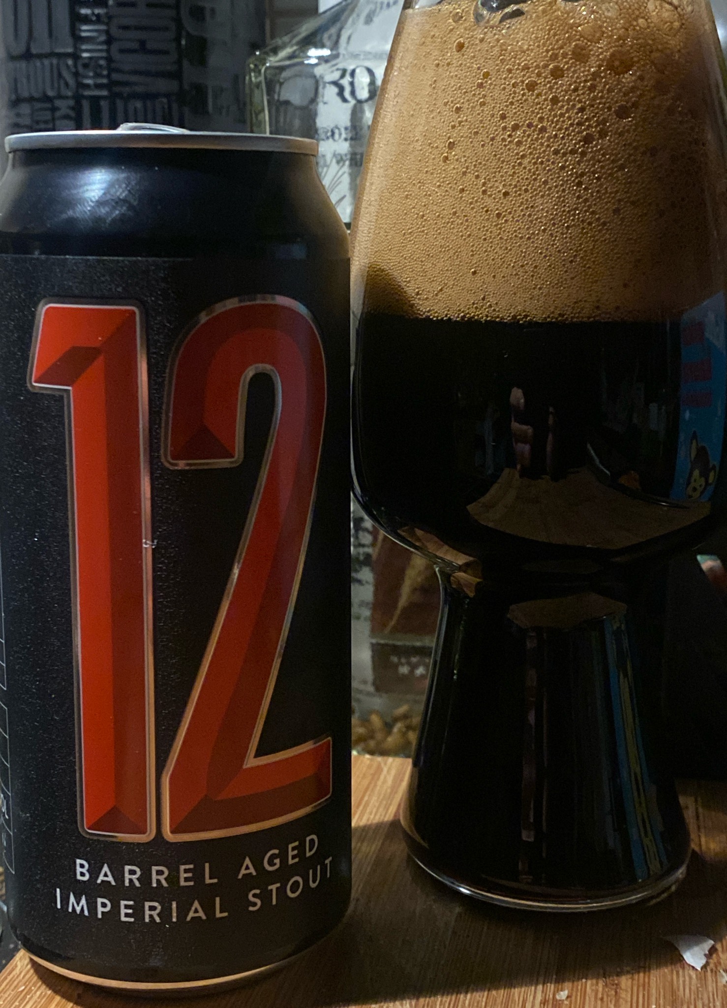 12 Barrel Aged Imperial Stout, Brew By Numbers