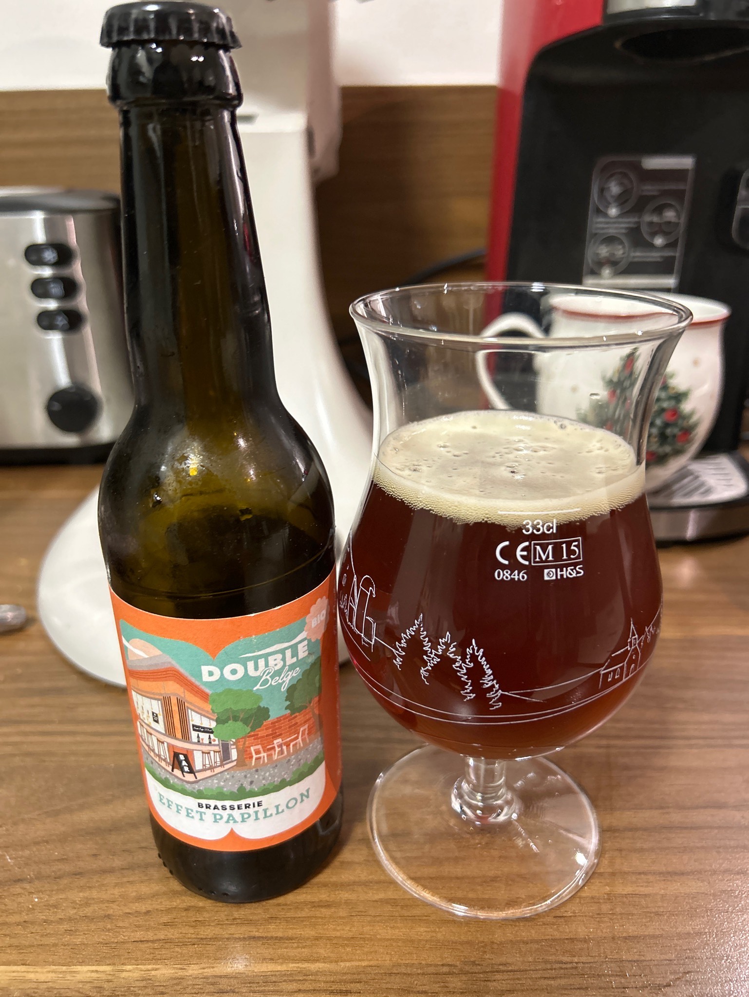 Double Belge, Brasserie Effet Papillon