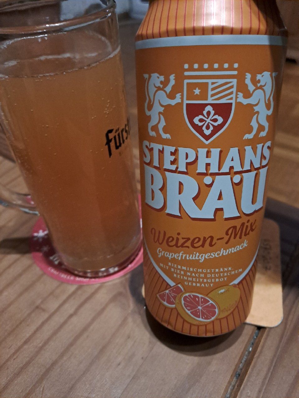 Stephans Bräu Weizen-Mix Grapefruitgeschmack, Frankfurter Brauhaus (TCB Beverages)