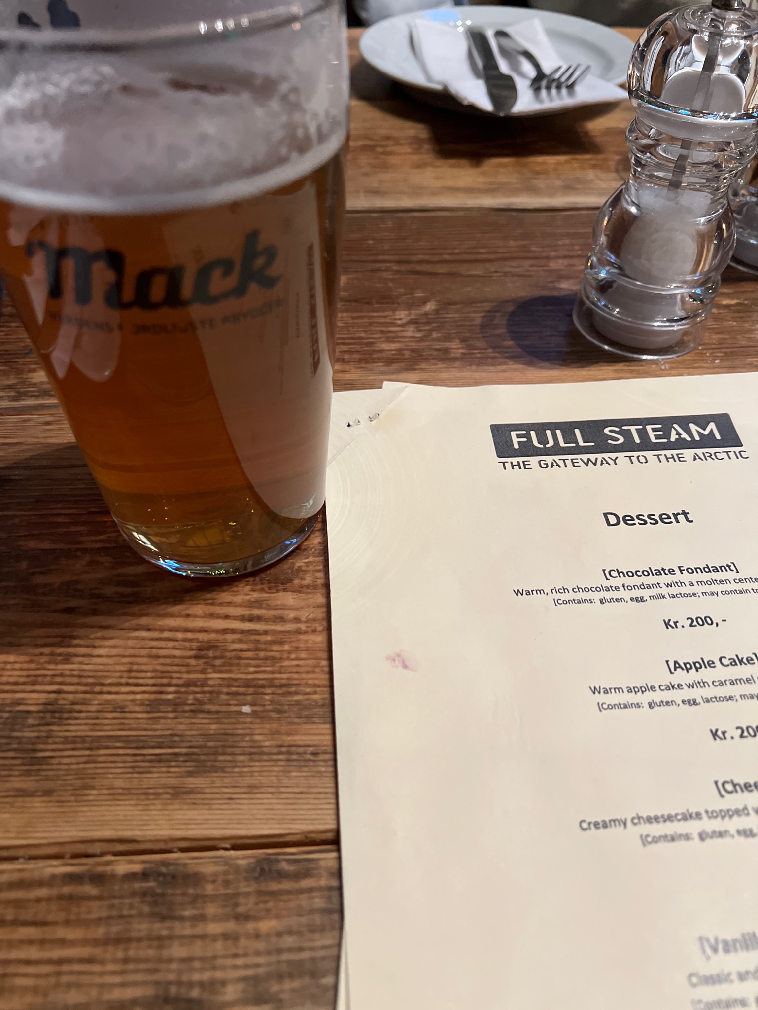 Full Steam, Mack Mikrobryggeri