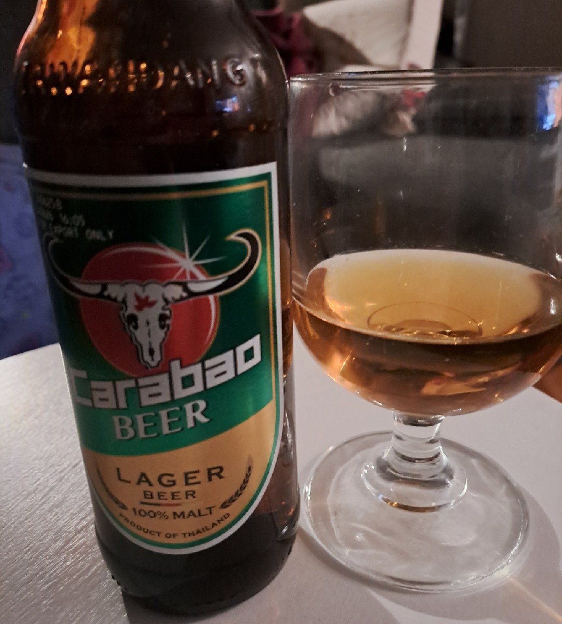 Carabao Lager Beer, Tawandang German Brewery