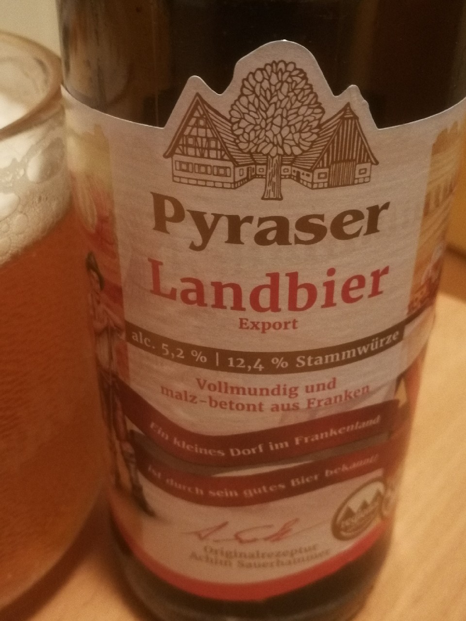 Pyraser Landbier Helles, Pyraser Landbrauerei