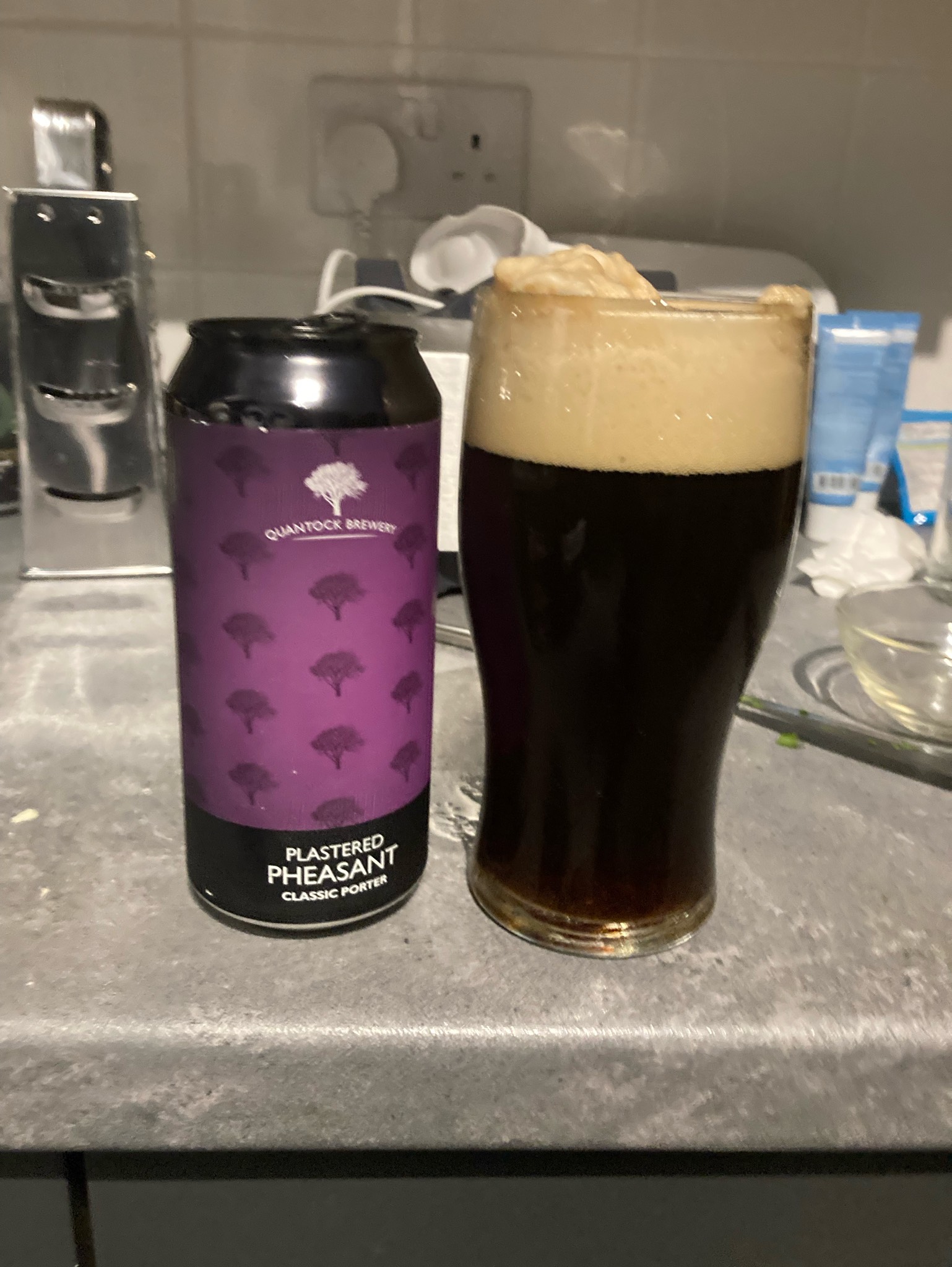 Plastered Pheasant, Quantock Brewery