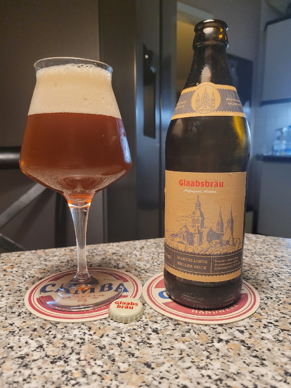 Marcellinus Heller Bock, Glaabsbräu