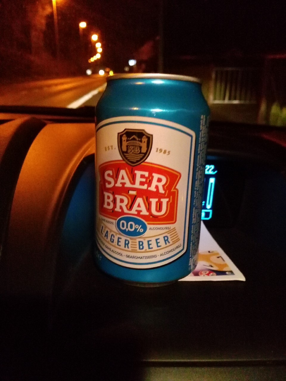 Saer-Brau 0.0% / Sin, H-West B.V. (Royal Unibrew)