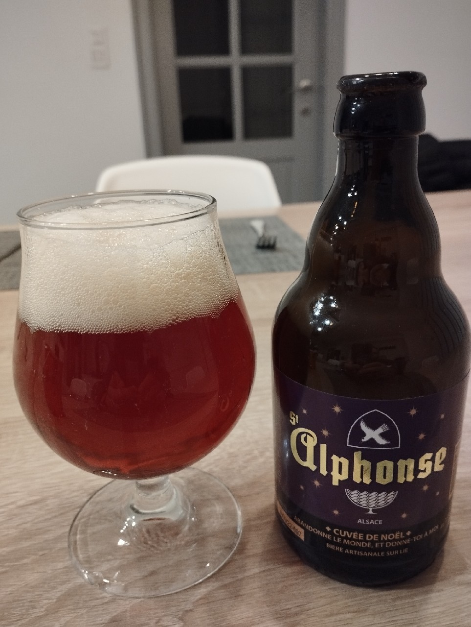 St Alphonse Cuvée de Noël, Brasserie St Alphonse (Saint-Alphonse)