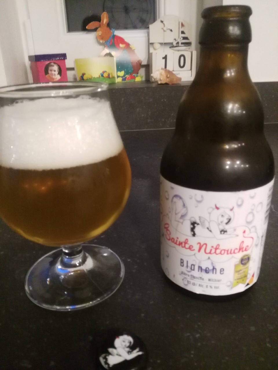 Blanche, Brasserie De La Croix - Sainte Nitouche