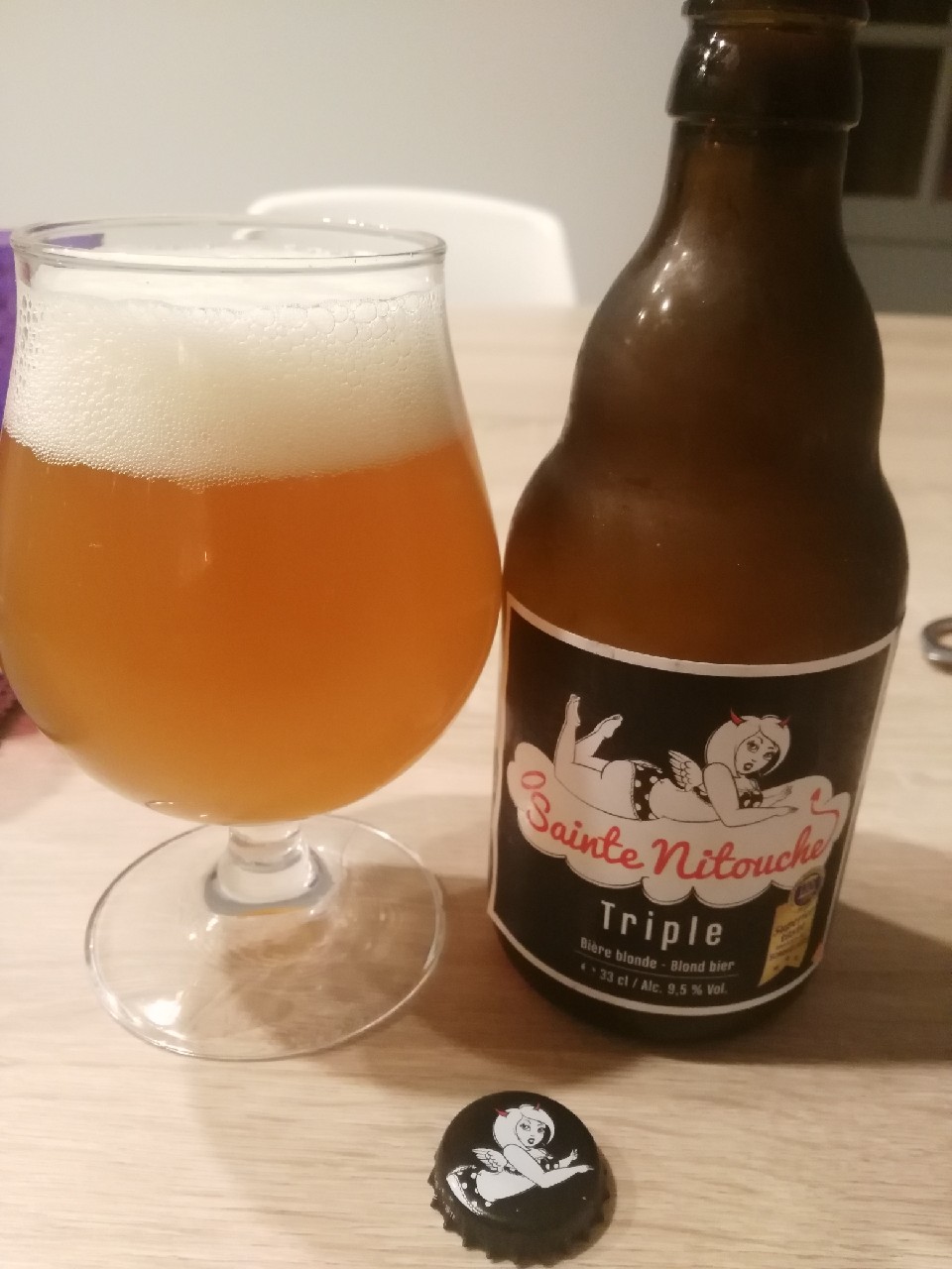 Triple, Brasserie De La Croix - Sainte Nitouche