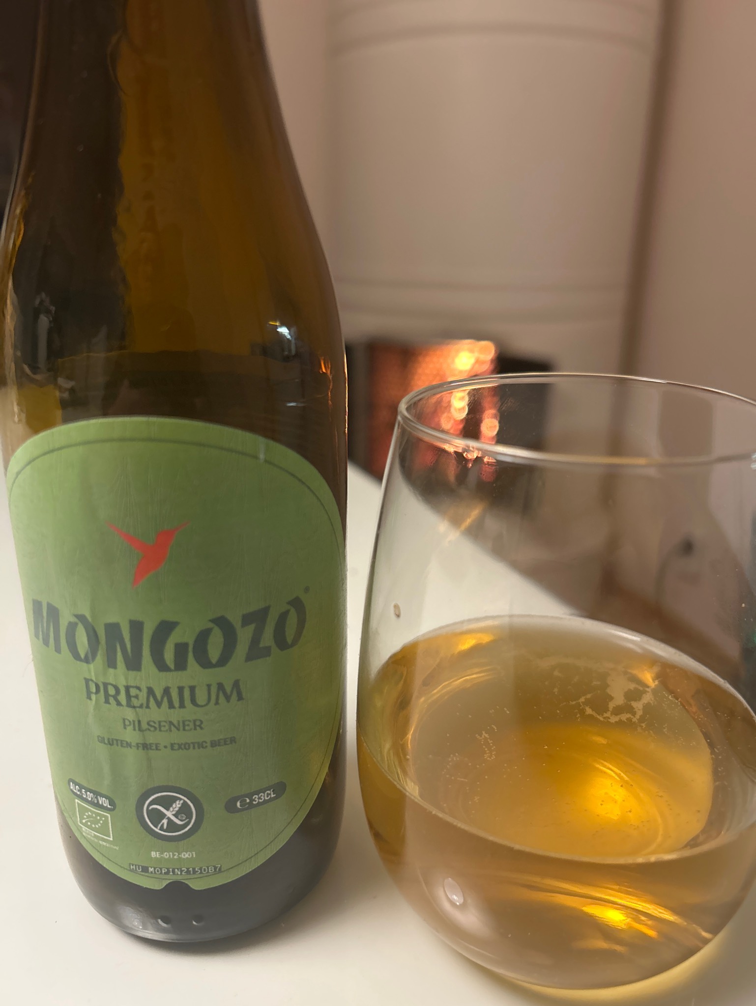 Mongozo Premium Pilsener, Belgium