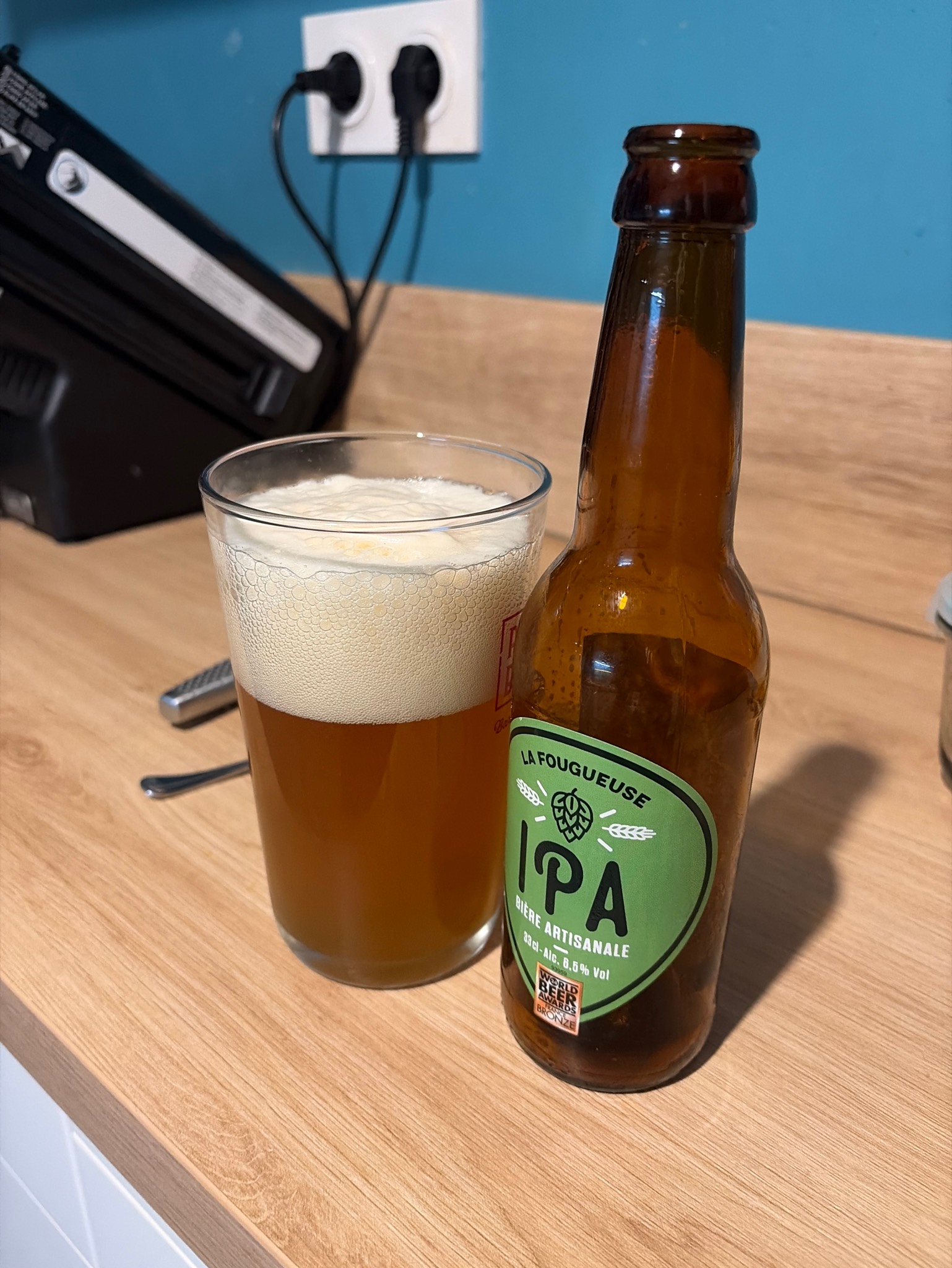 La Fougueuse IPA, Brasserie L'imprévue [Closed]