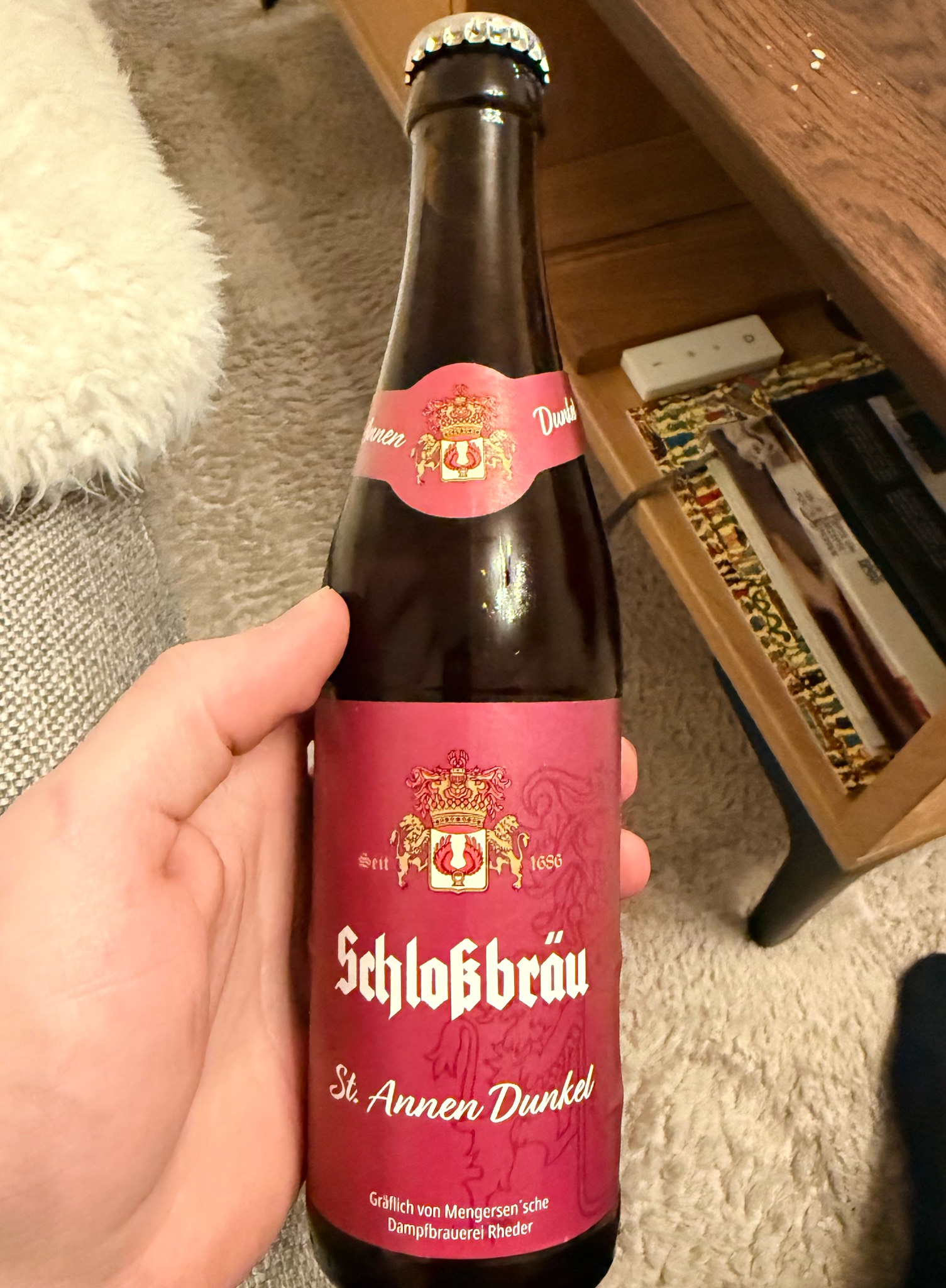 Schloßbräu Rheder St. Annen Dunkel, Schloßbrauerei Rheder