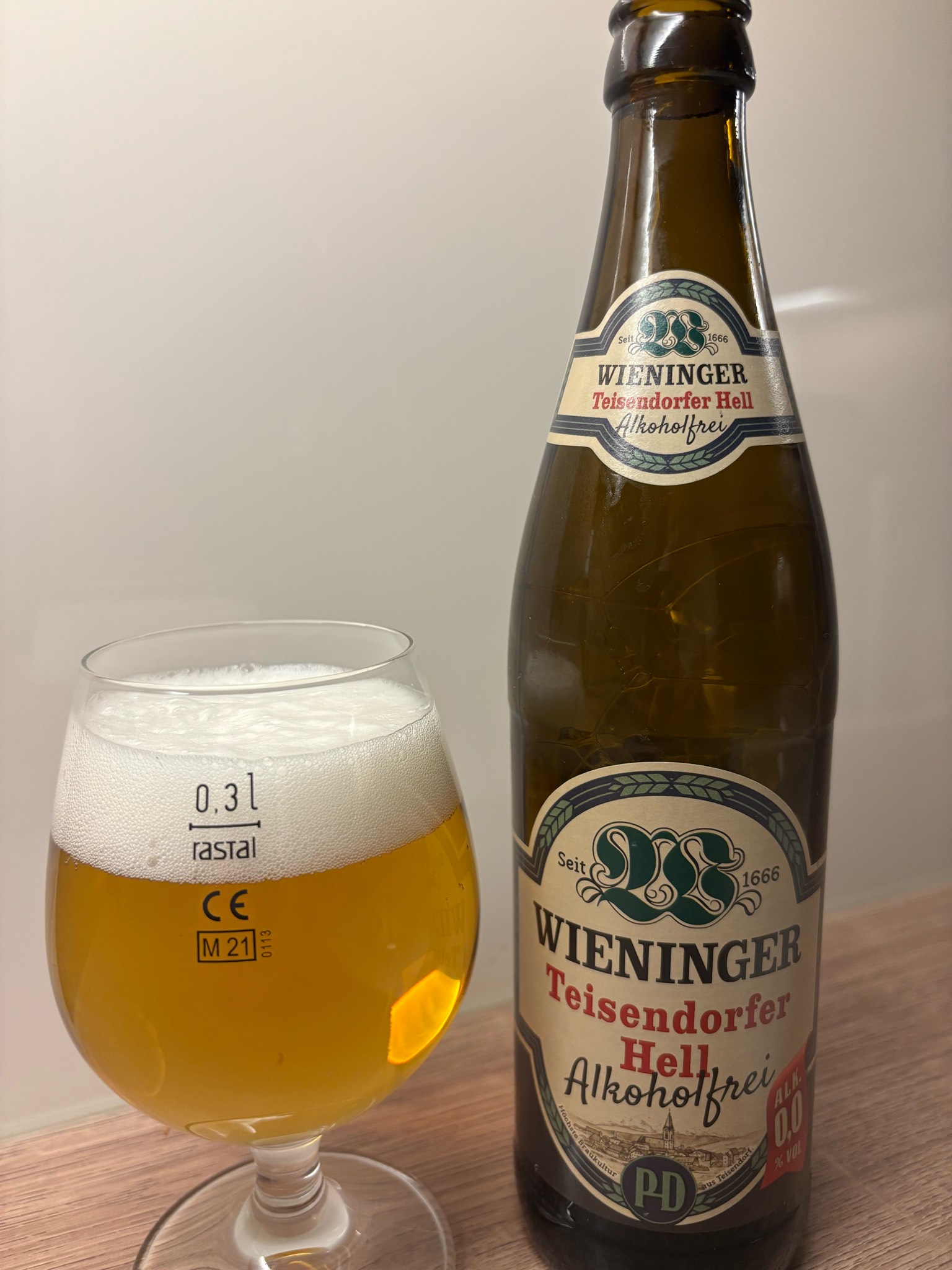Teisendorfer Hell Alkoholfrei, Privatbrauerei M.C. Wieninger