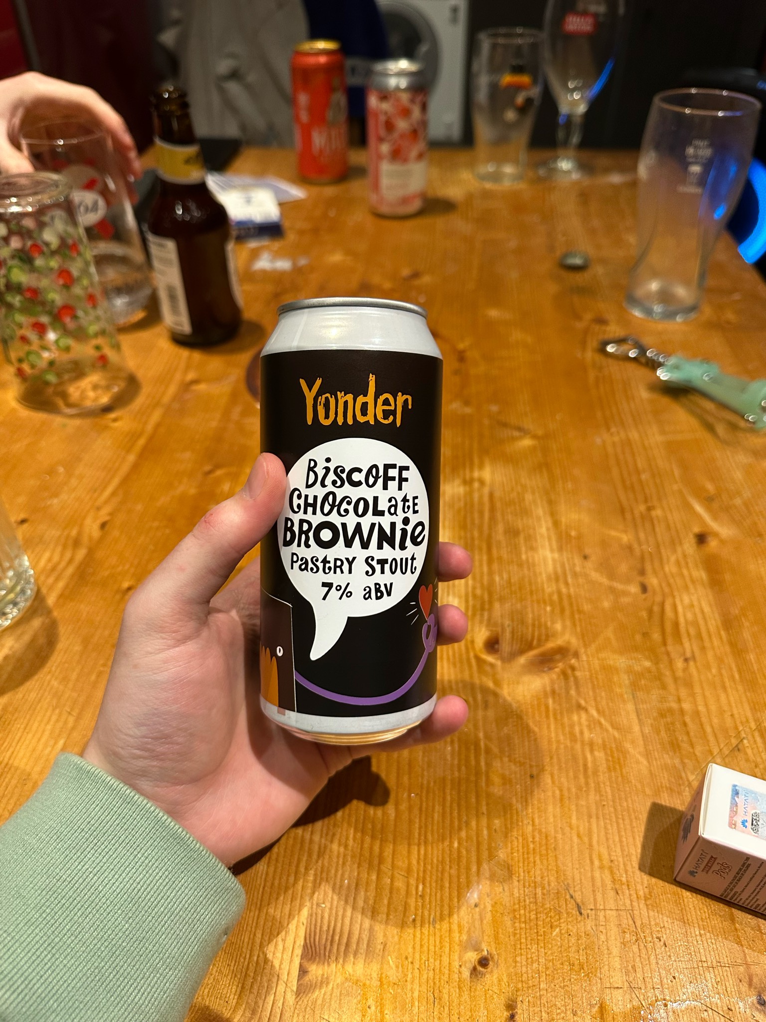 Yonder Biscoff Stout, Yonder Brewing