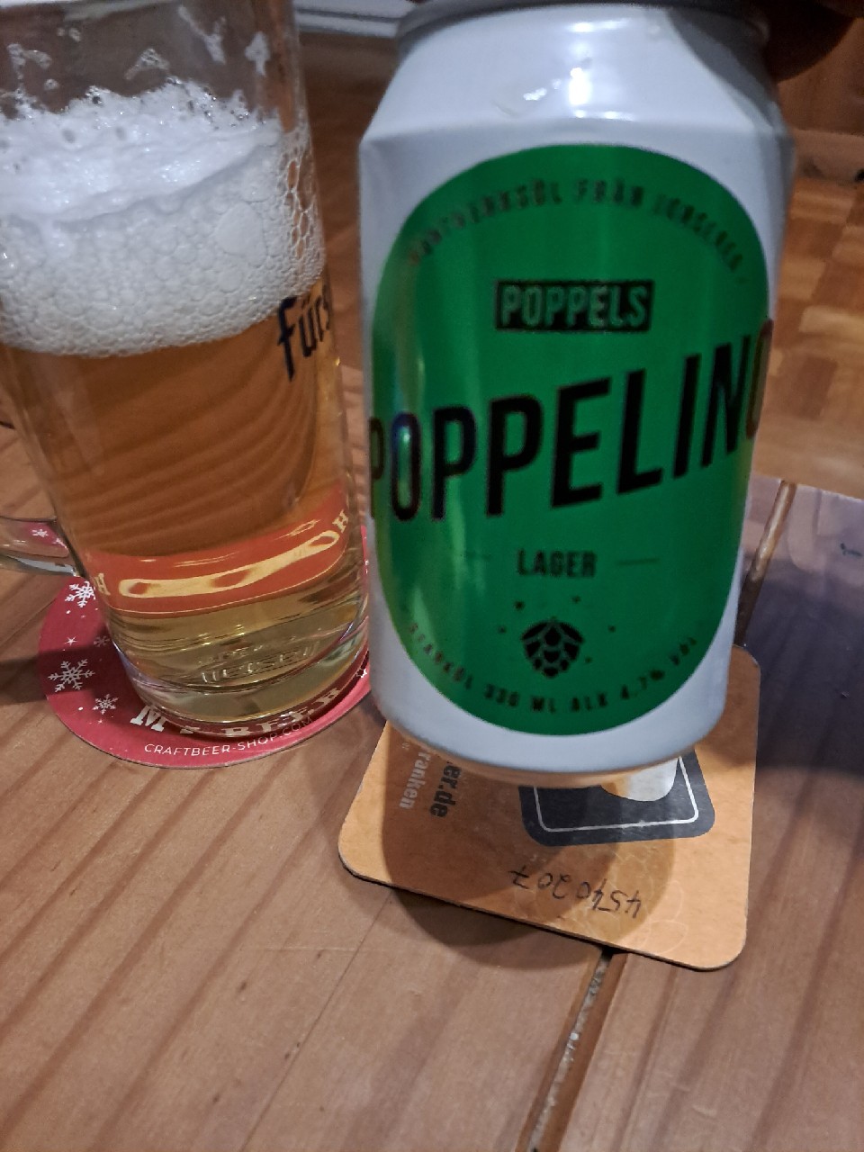 Poppelino Lager, Sweden