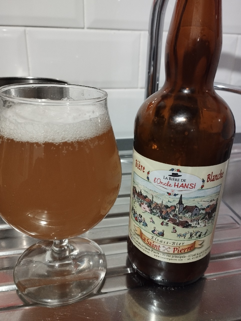 La Saint-Pierre Blanche, Brasserie La Saint-Pierre