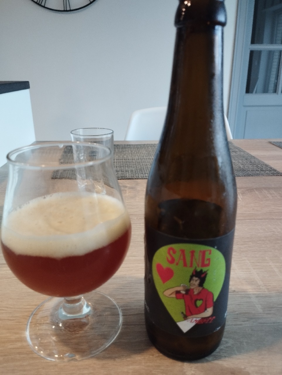 sang coeur, Brasserie Sainte Hélène