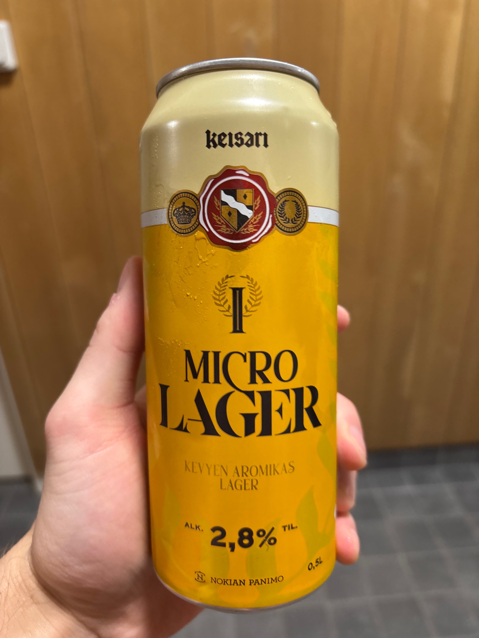 Keisari Micro Lager 2,8%, Finland