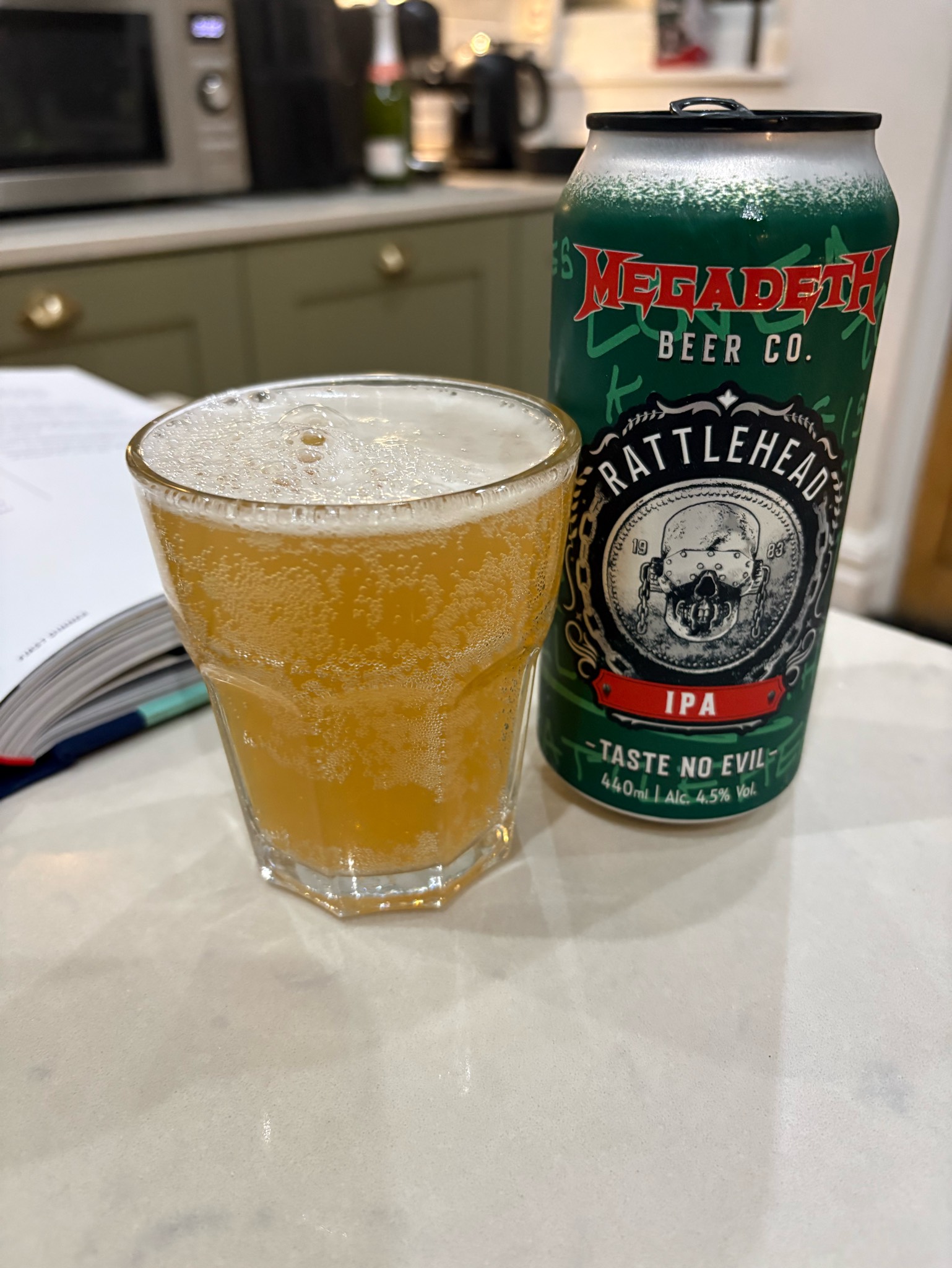 Rattlehead IPA, The Black Sheep Brewery