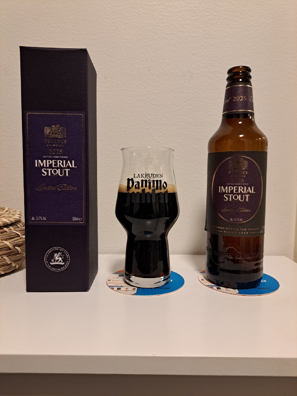 Imperial Stout (2025), Fuller's Griffin Brewery (Asahi Breweries)