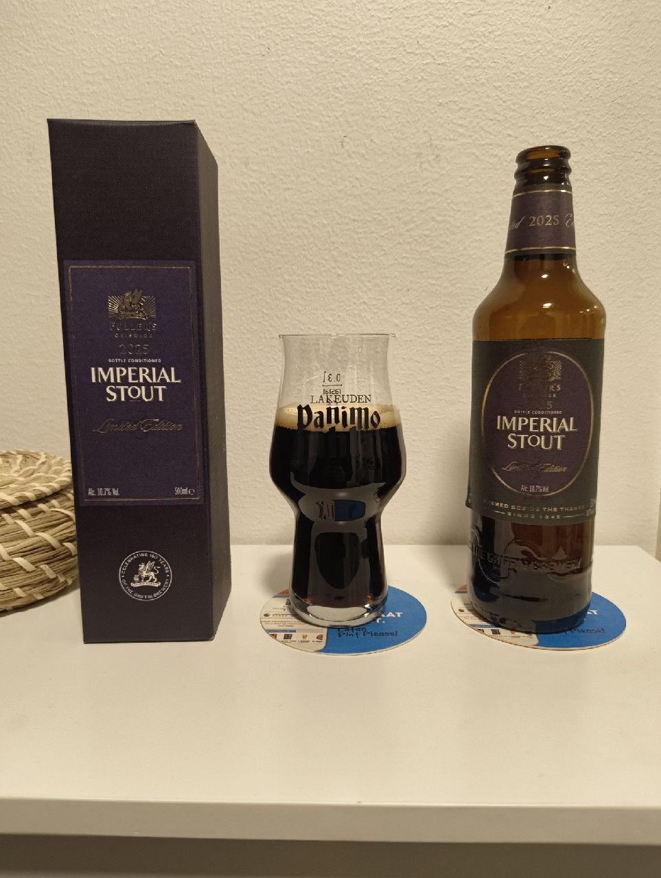 Imperial Stout (2025), Fuller's Griffin Brewery (Asahi Breweries)