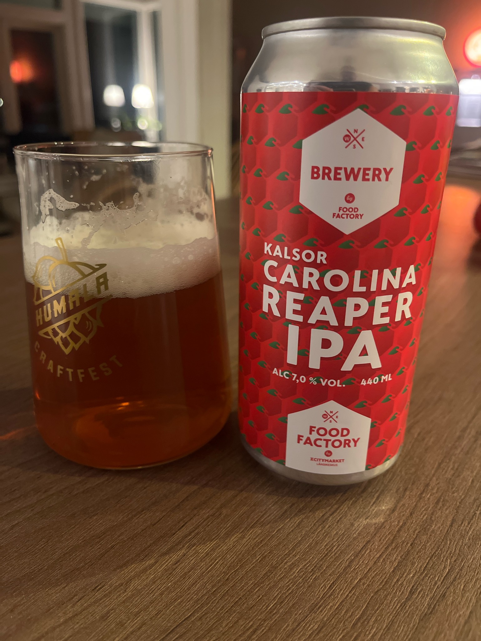 Kalsor Carolina Reaper IPA, Food Factory Brewery by K-Citymarket Länsikeskus