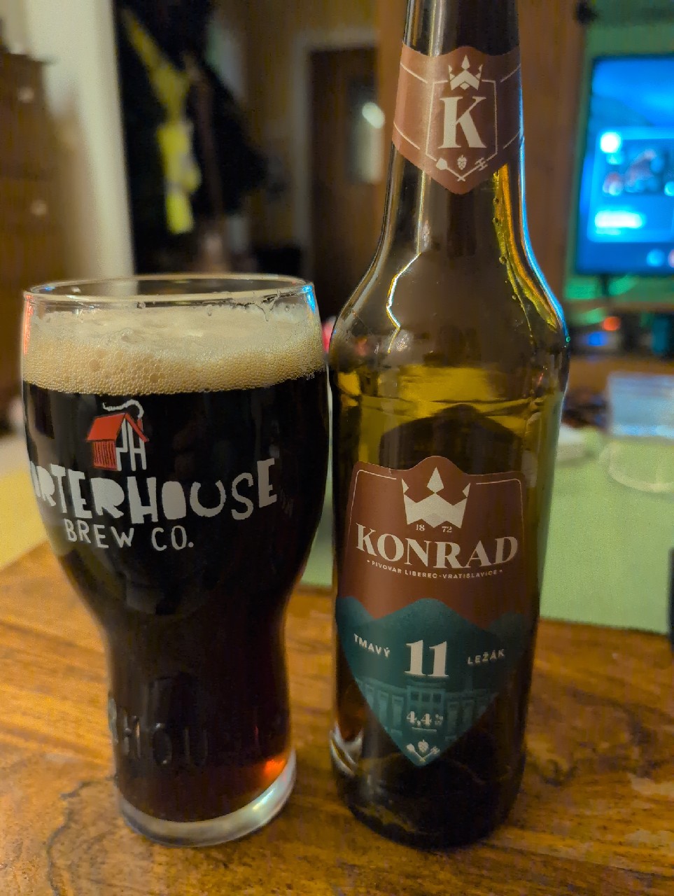 Konrad Kapucín 11° Tmavé, Pivovar Liberec Vratislavice
